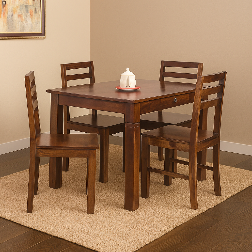NovaTapper dining table Oakland Chair Dining set 4 seater