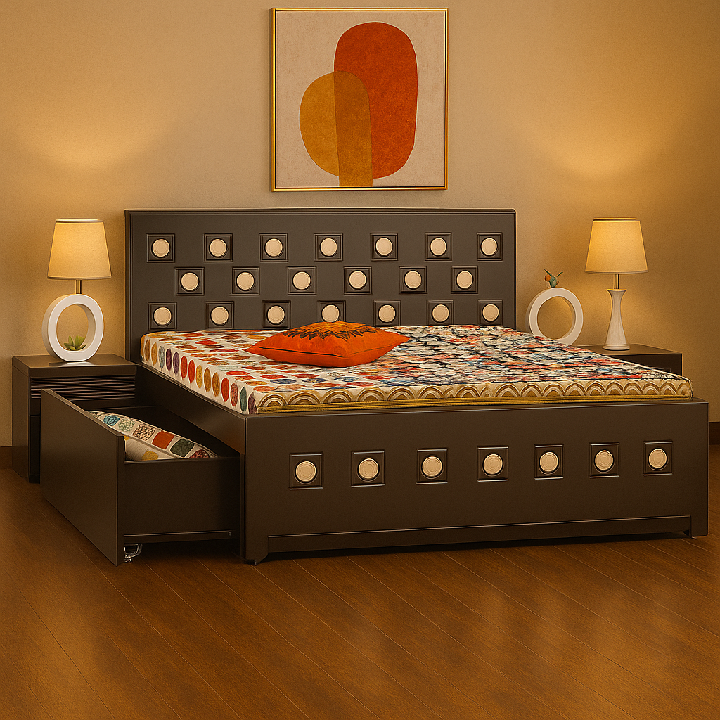 Sage 1 42" Bed King with Drawer Storage