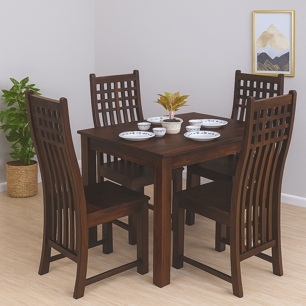 Stirling dining table Clinton chair Dining set 4 seater