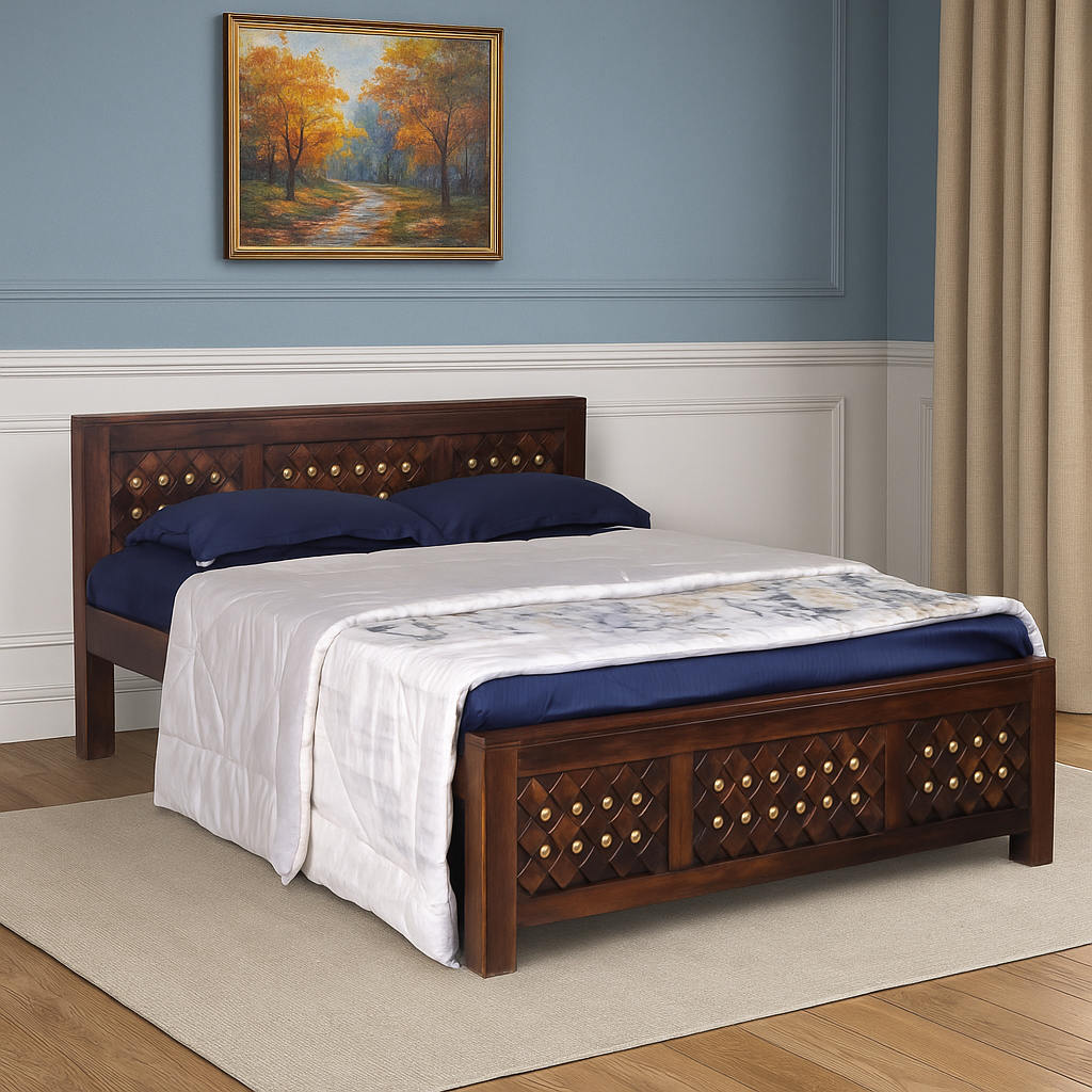 Beas Barfi 36" Bed King