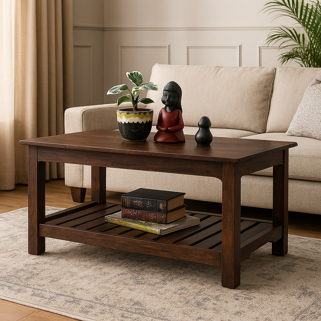 Lima Coffee Table With Stripe