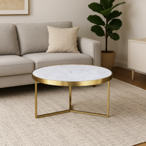 Metal Round Coffee Table
