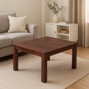 Wooden Plain Coffee Table