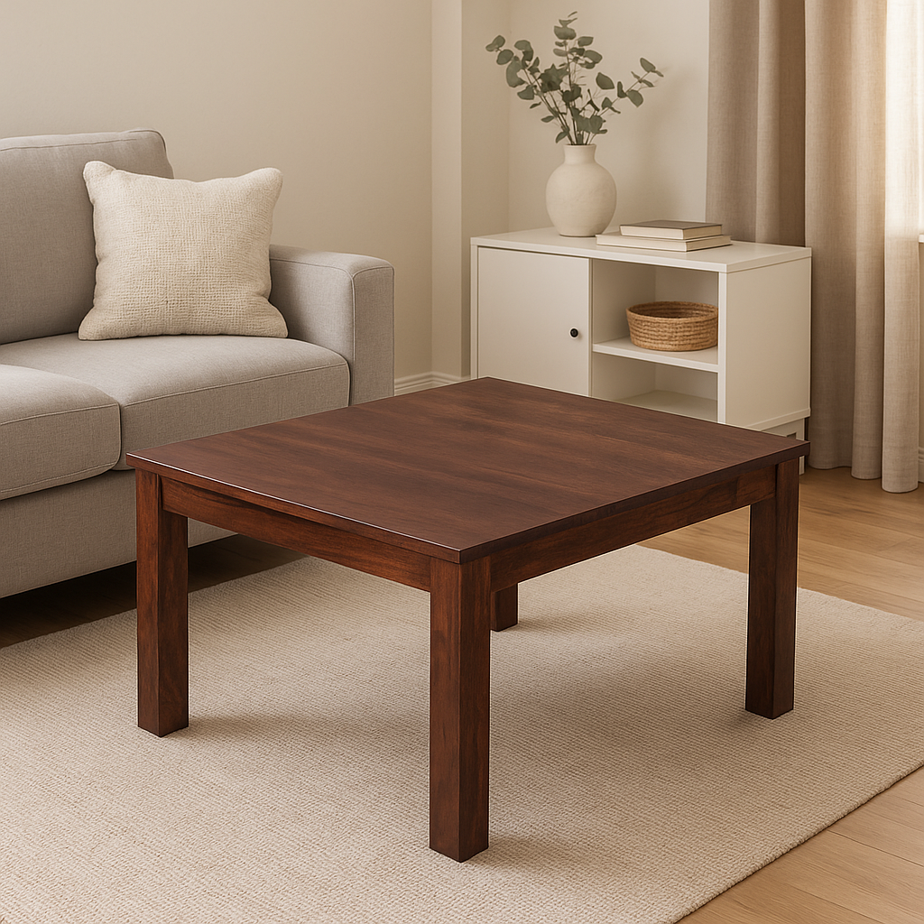Wooden Plain Coffee Table