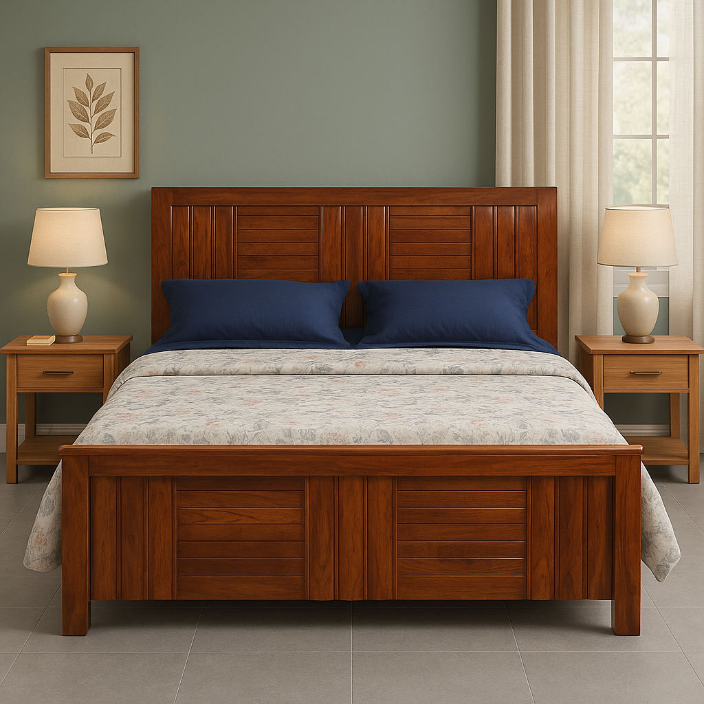 Metto Brick 42" Bed King