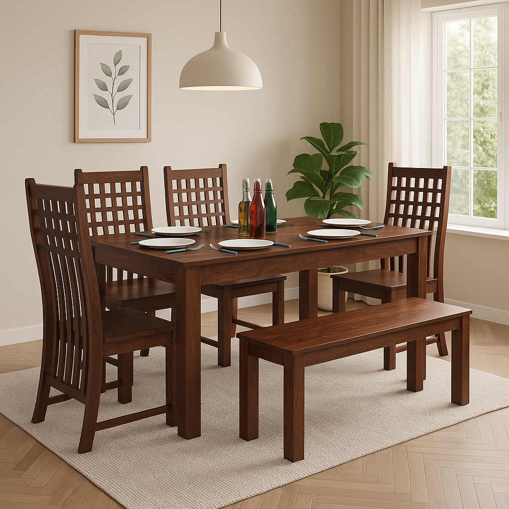 Stirling dining table Clinton chair Dining set 6 seater