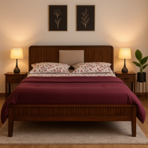 Louver 42" Bed King