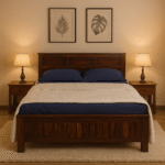 Purna Stripe 36" Bed Queen