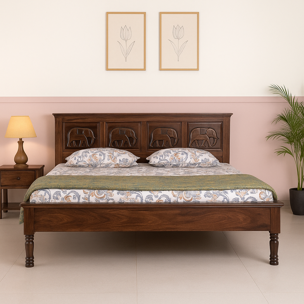 Elephant 36" Bed King