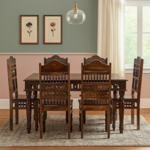 Gilli Peacock Dining set 6 seater