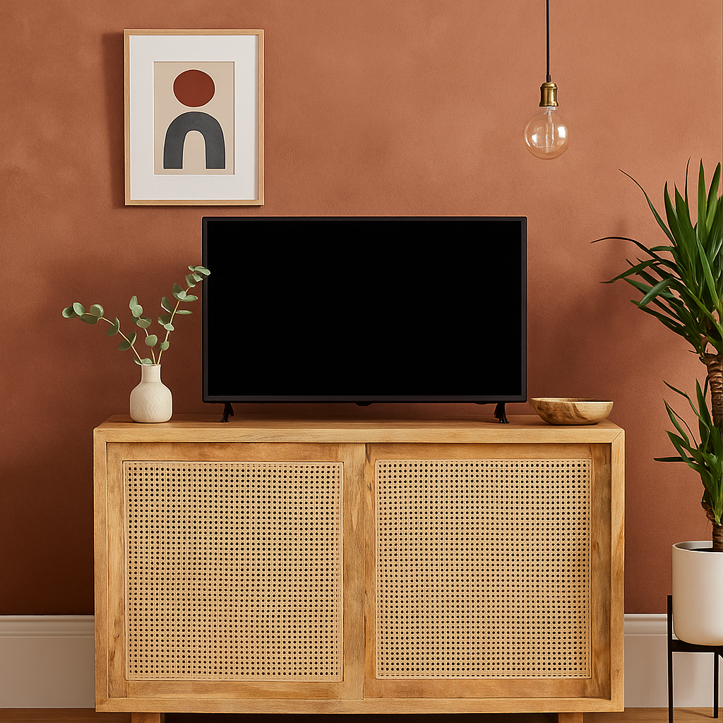 Pearl Cane Tv Unit