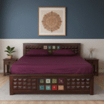 Tile Diamond 42" Bed Queen Hydraulic