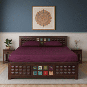 Tile Diamond 42" Bed King Hydraulic