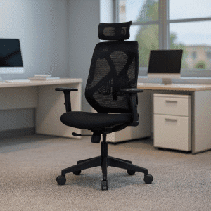 Spinekare High Back Office Chair - Black