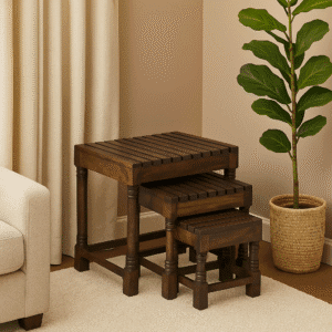 Inverness Nested Stool Set