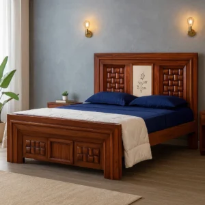 Sara Centre Tile Mid Flower 50″ Bed  King