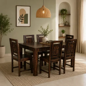 Hexa_002 Dining set 6 seater