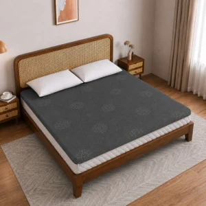 Premium Bamboo Charcoal HR Foam Mattress Topper